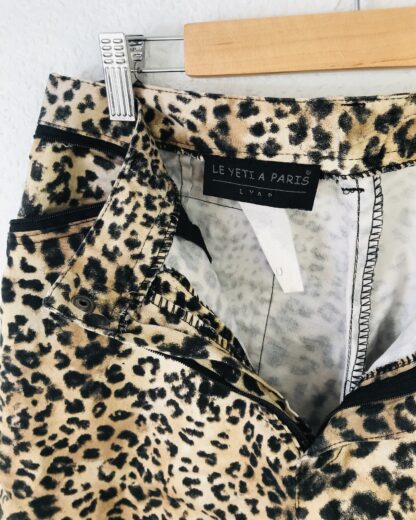 Pantalón leopardo Y2k “Le yeti a Paris” - Imagen 7